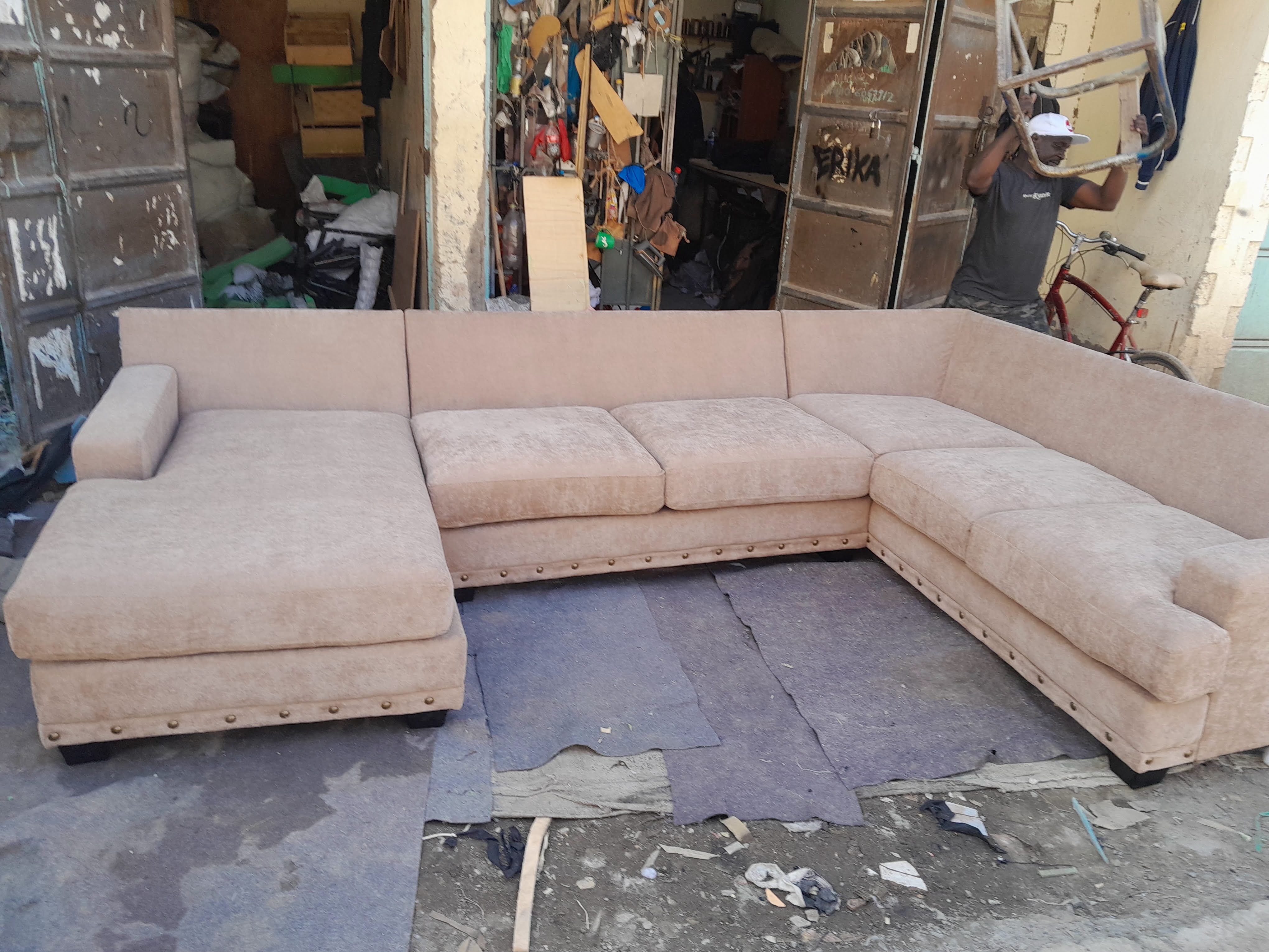 Sofa designed by Erika
